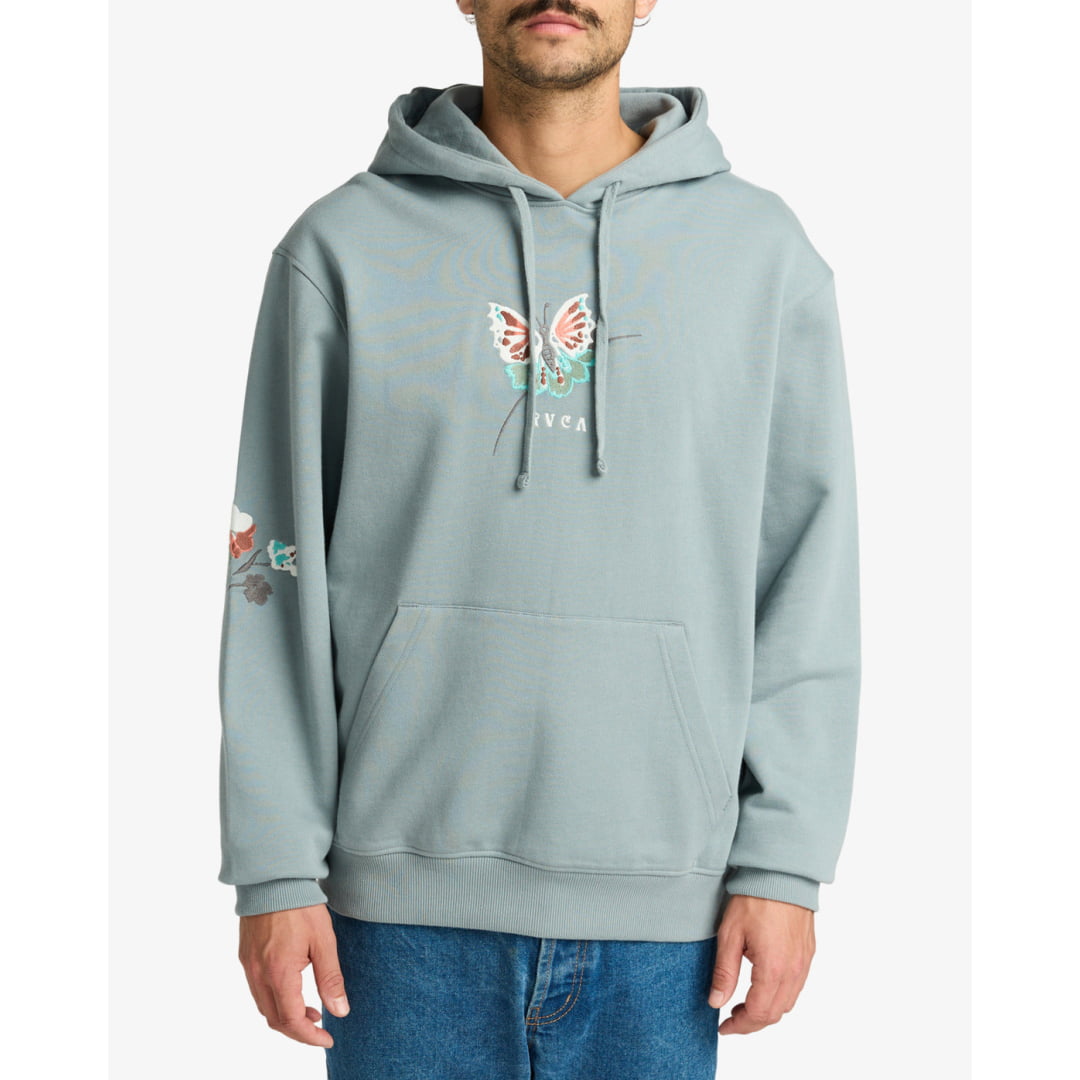 Sweat à Capuche RVCA Scorched Lead - Rvca - Insidshop.com
