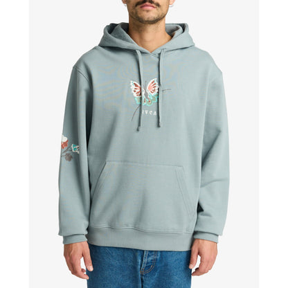 Sweat à Capuche RVCA Scorched Lead - Rvca - Insidshop.com