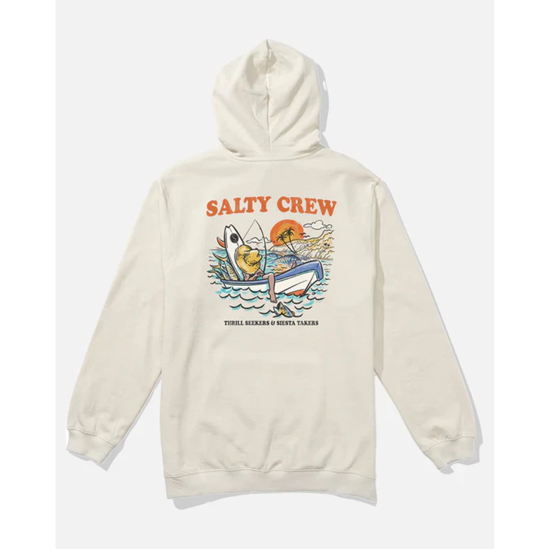 Sweat à Capuche Salty Crew Downtime Fleece Moonbeam Lurking
