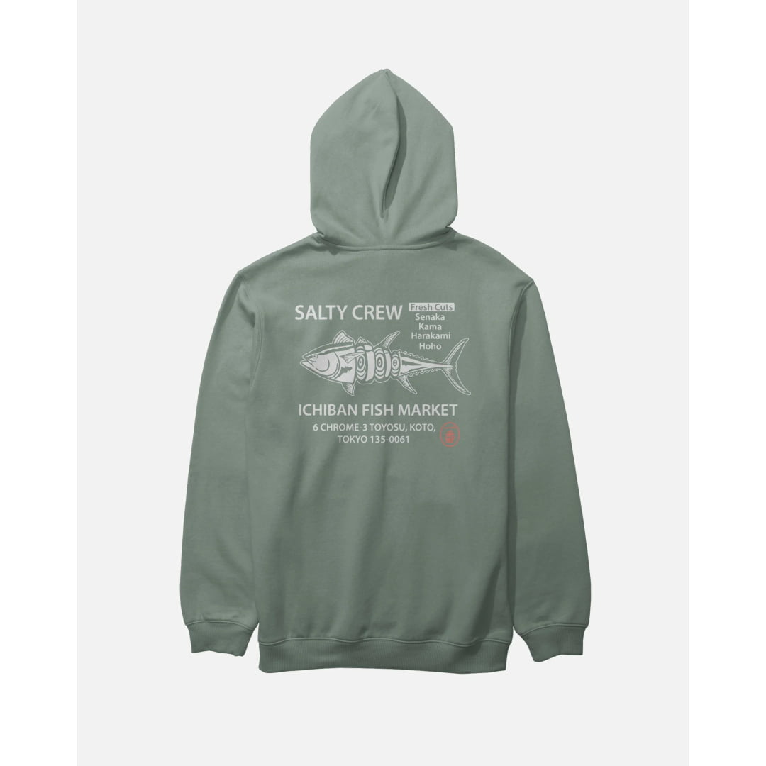 Sweat à Capuche Salty Crew Ichiban Fleece Laurel Wreath