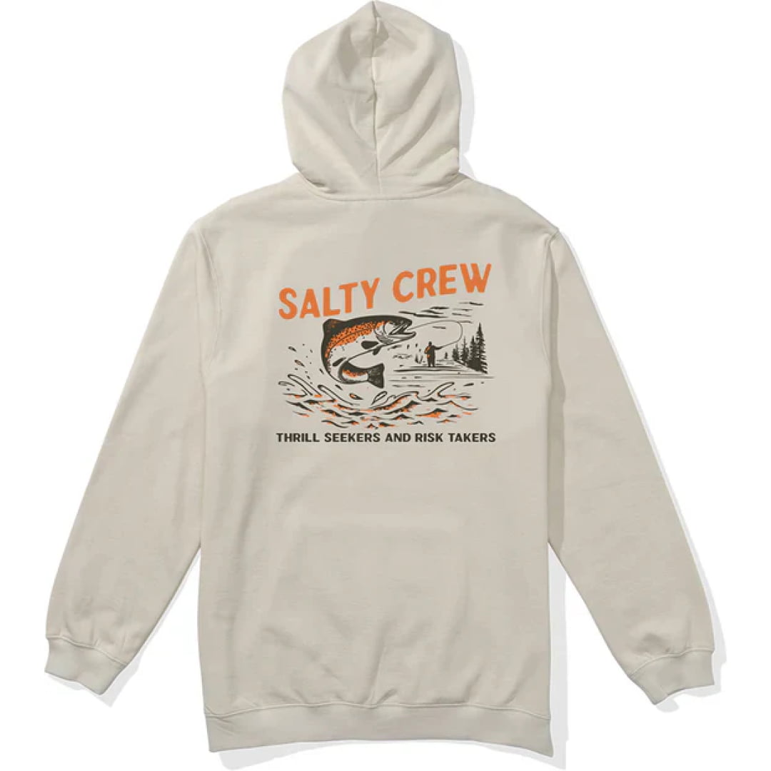 Sweat à Capuche Salty Crew Nature Vibes Fleece Moonbeam