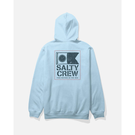 Sweat à Capuche Salty Crew Stitched Zip Fleece Clear Sky