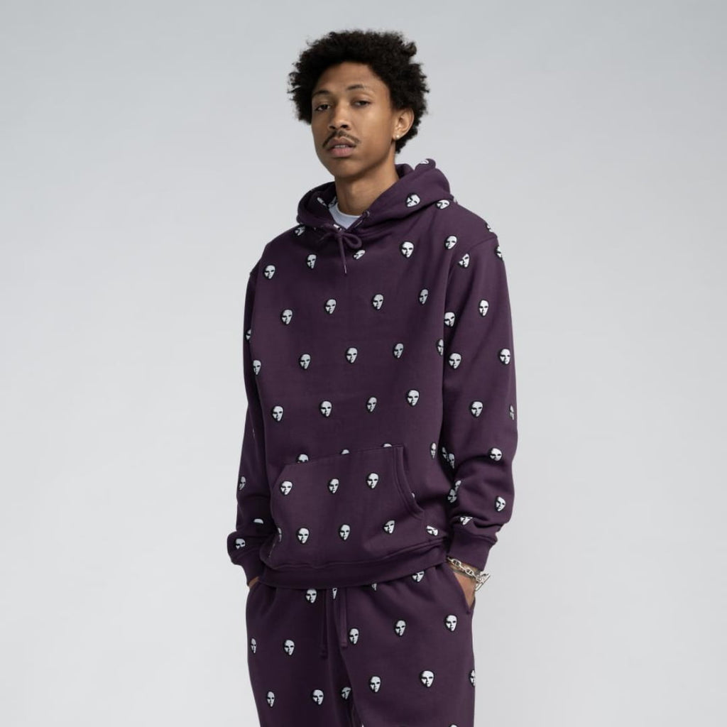 Sweat à Capuche Santa Cruz Watcher Blackcurrant