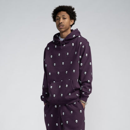 Sweat à Capuche Santa Cruz Watcher Blackcurrant