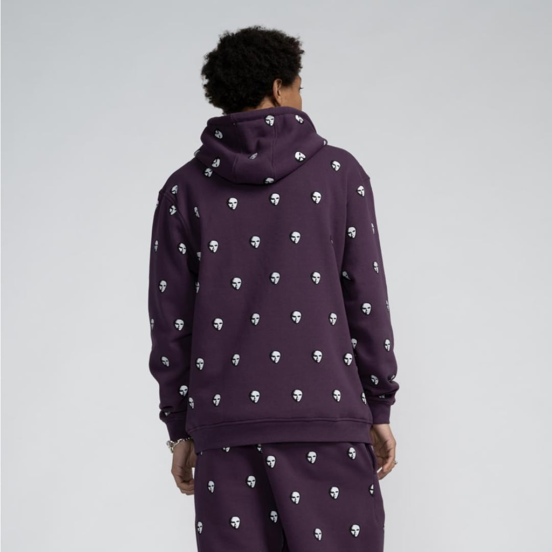 Sweat à Capuche Santa Cruz Watcher Blackcurrant