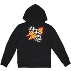 Sweat à Capuche Santa Cruz Youth Goal Flame Black