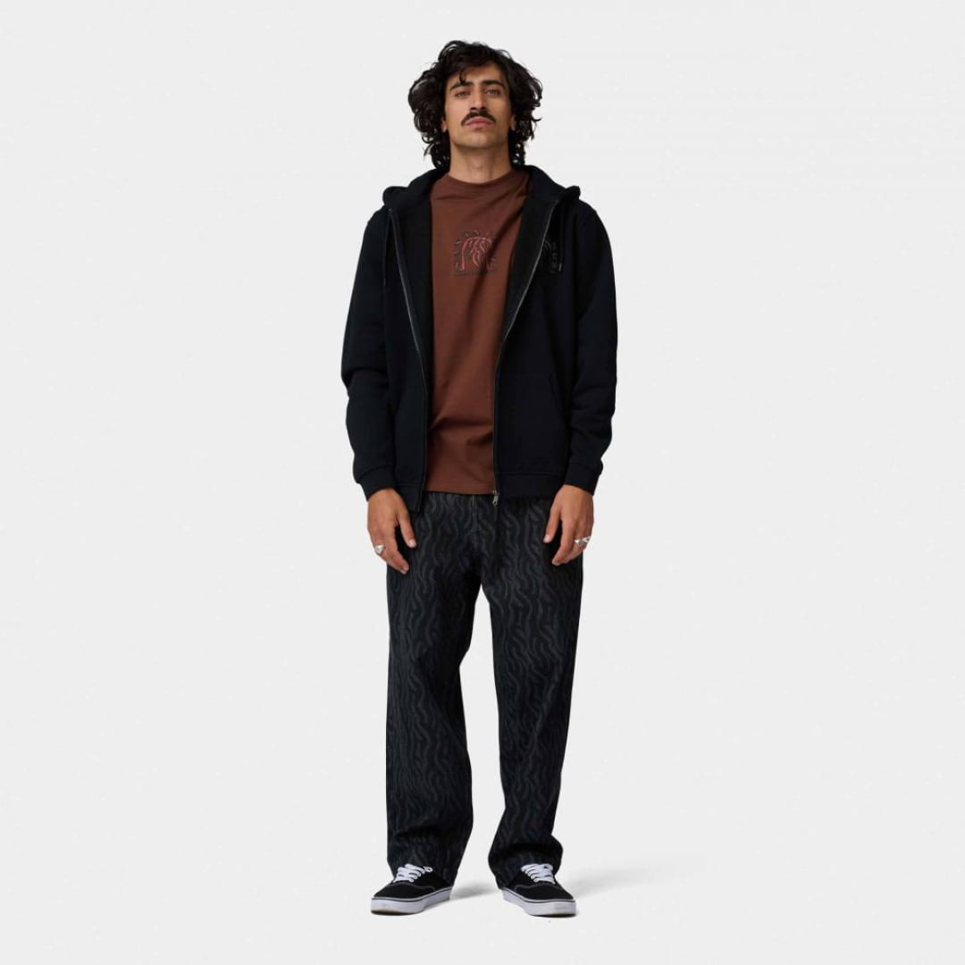 Sweat à Capuche Santa Cruz Zip Dressen Tribal Arch Black