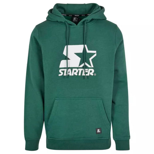 Sweat à Capuche STARTER The Classic Logo Vert Foncé -