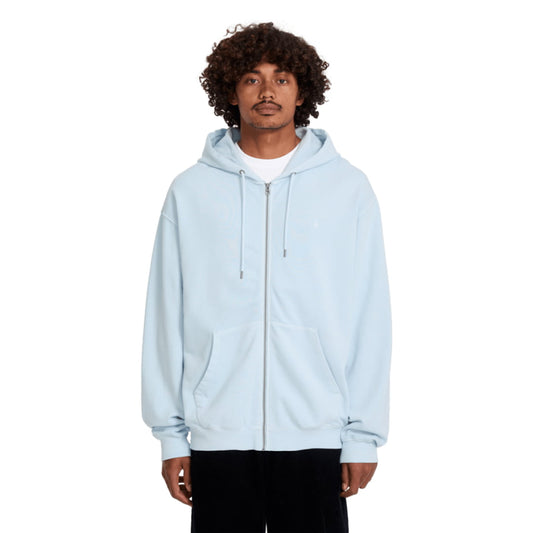 Sweat à Capuche Volcom Single Stone TW Zip Light Blue Acid