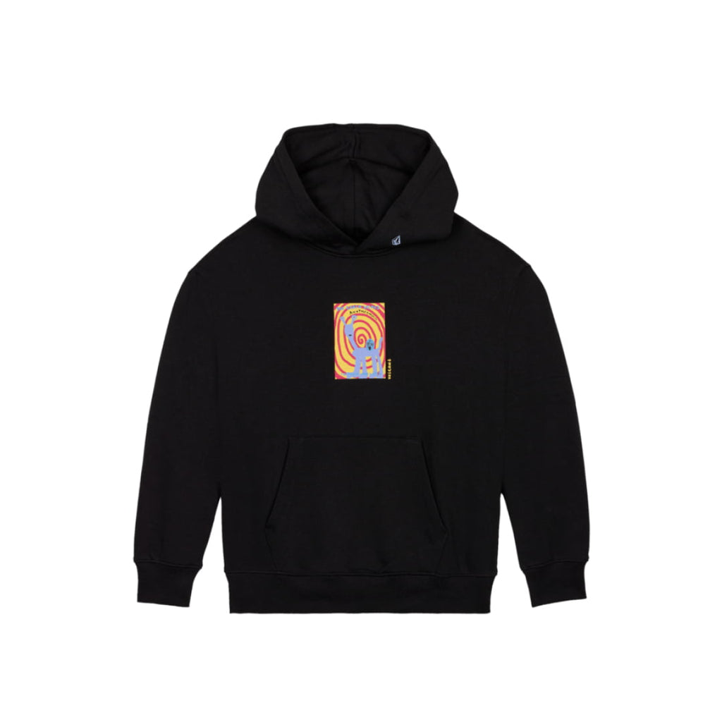 Sweat à Capuche Volcom Watanite PO Black - Insidshop.com