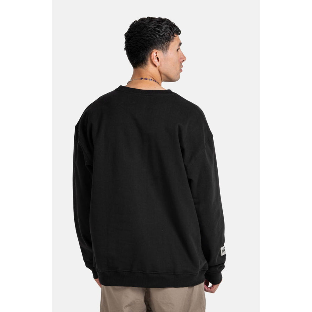 Sweat à Col Rond Reell Team Crewneck Deep Black