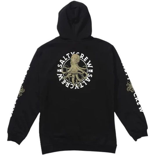 Sweat à Col Rond Salty Crew Tentacles Fleece Black