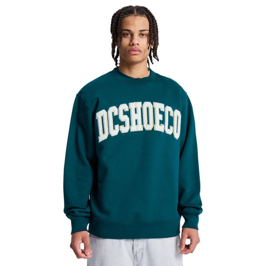 Sweat Col Rond DCSHOES Varsity Crew Ponderosa Pine - Dcshoes