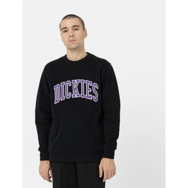 Sweat Col Rond Dickies Aitkin Black Imperial Palace