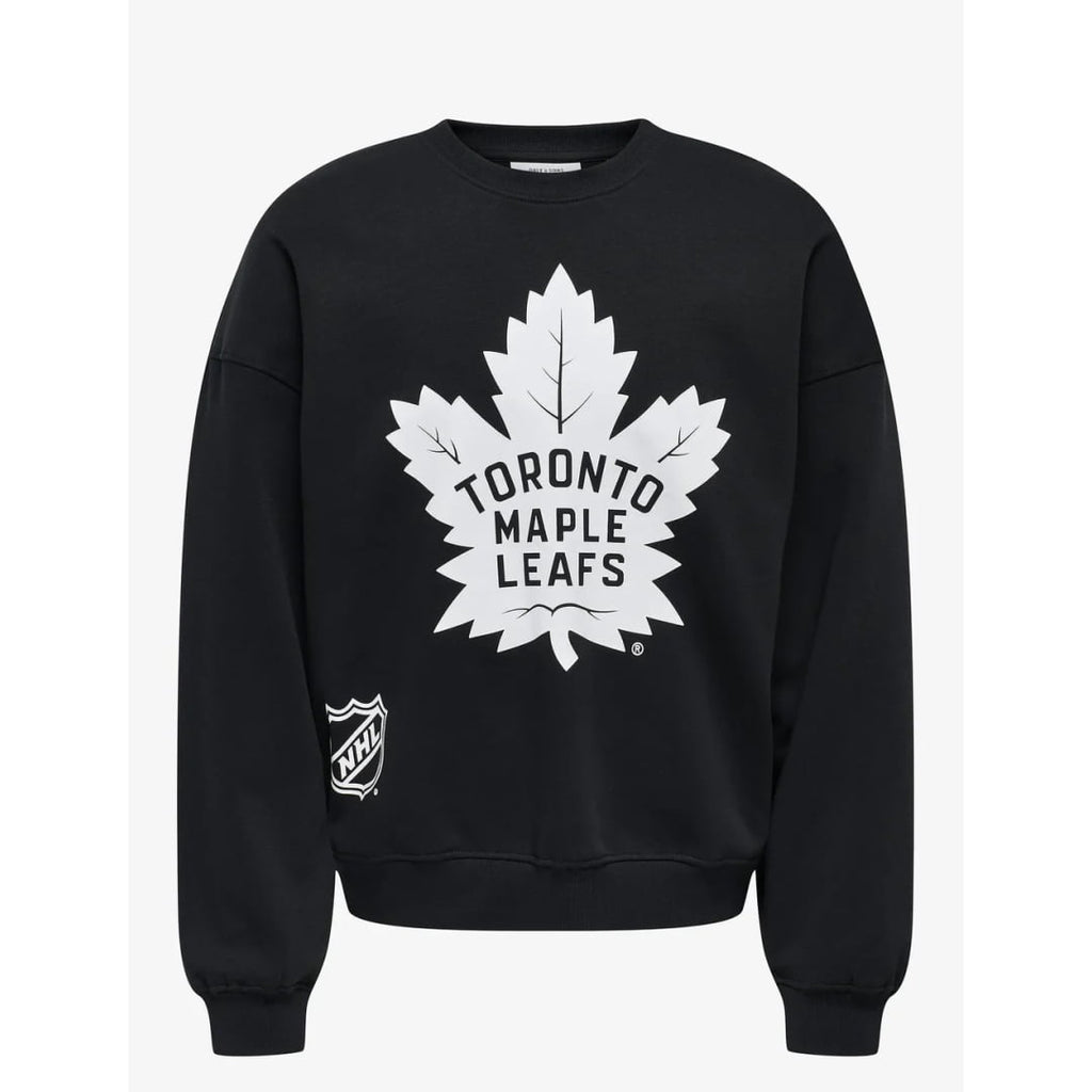 Sweat Col Rond Only & Sons ONSNHL VTG Toronto Maple Leafs