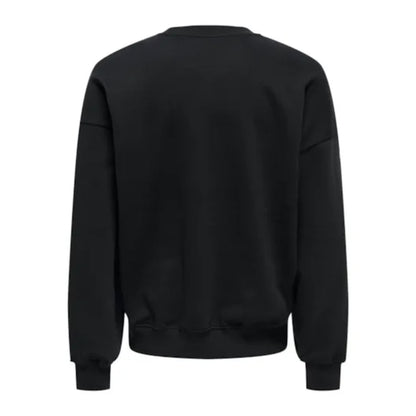 Sweat Col Rond Only & Sons Onsturner Life VTG Black - Vtg
