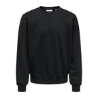 Sweat Col Rond Only & Sons Onsturner Life VTG Black - Vtg