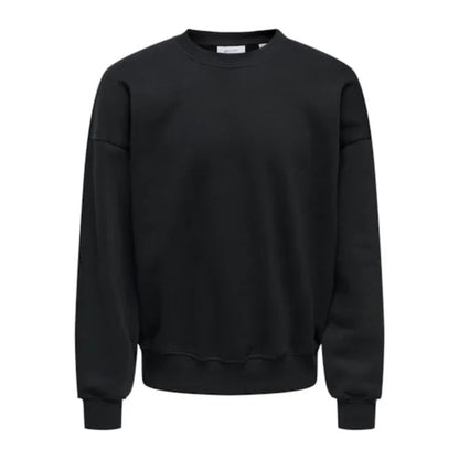 Sweat Col Rond Only & Sons Onsturner Life VTG Black - Vtg