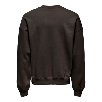 Sweat Col Rond Only & Sons Onsturner Life VTG Mulch - Vtg