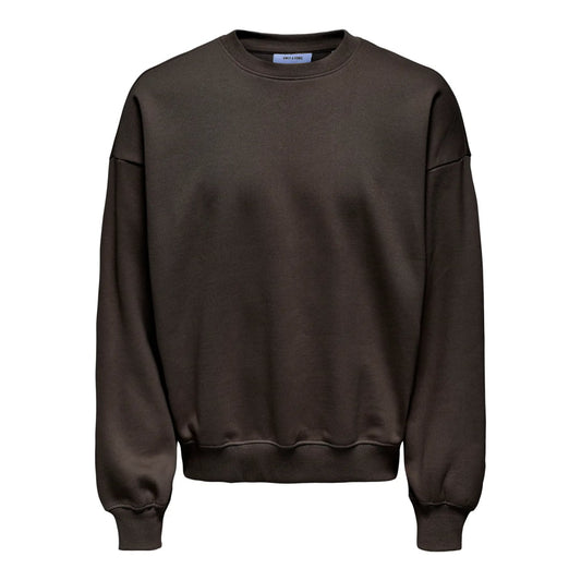 Sweat Col Rond Only & Sons Onsturner Life VTG Mulch - Vtg