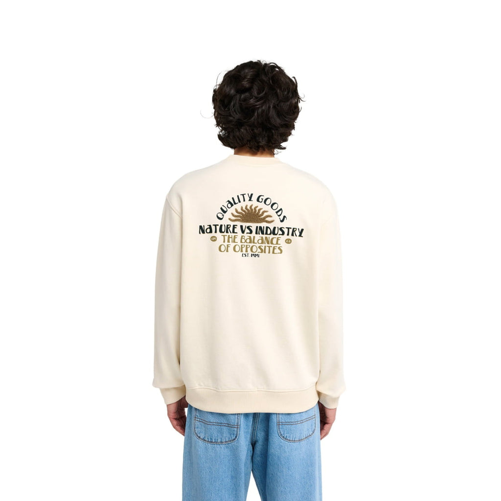 Sweat Col Rond RVCA Sun Industries Crew Salt - Insidshop.com