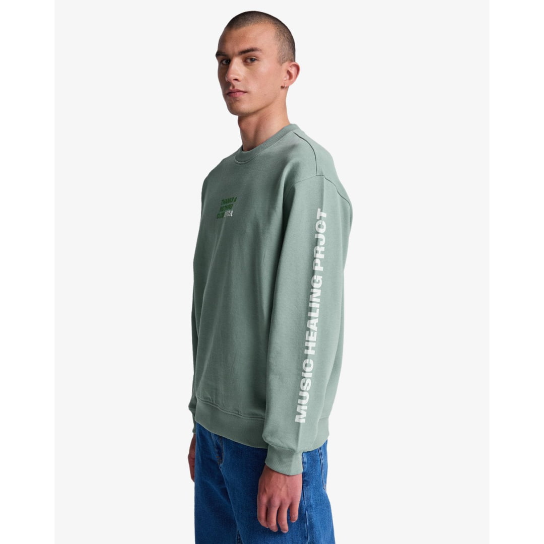Sweat Col Rond RVCA The Magician Lead - Rvca - Insidshop.com