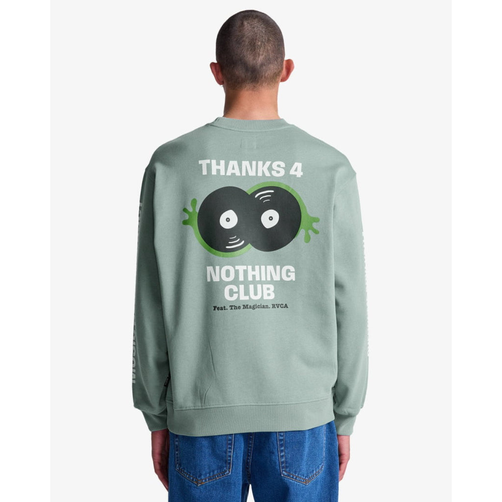 Sweat Col Rond RVCA The Magician Lead - Rvca - Insidshop.com