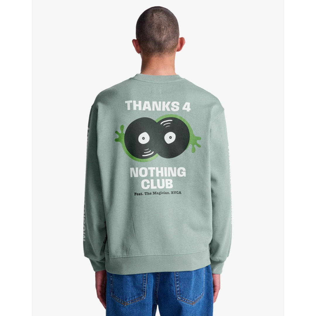 Sweat Col Rond RVCA The Magician Lead - Rvca - Insidshop.com