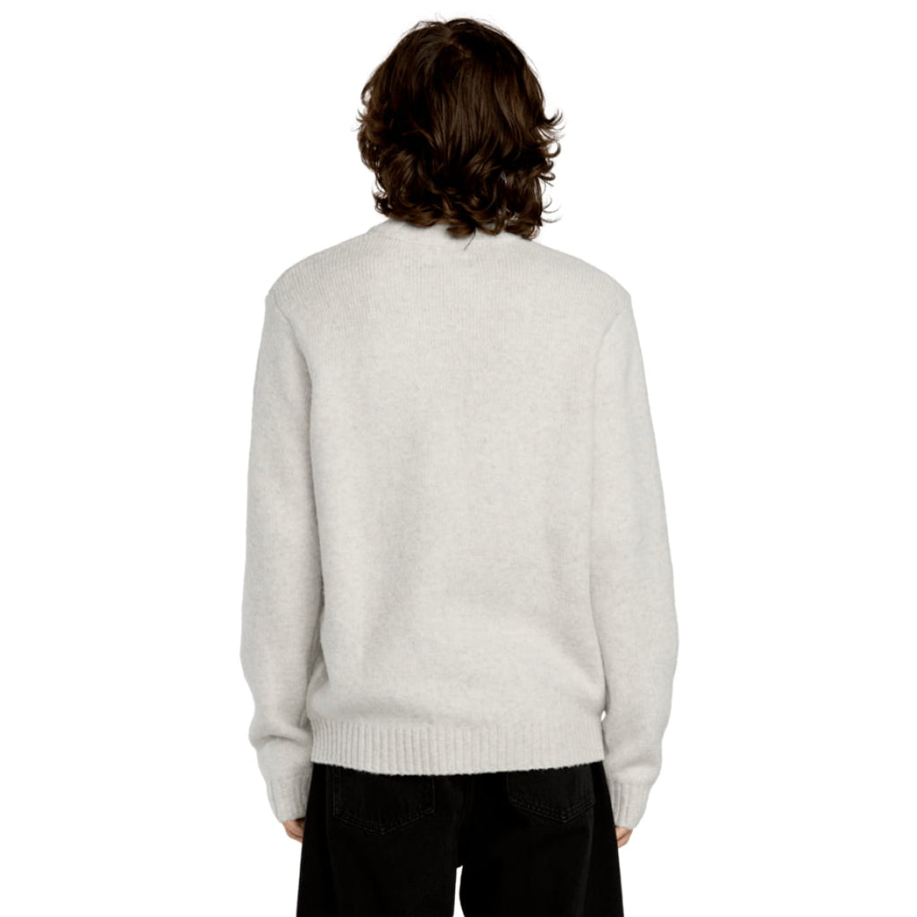 Sweat Col Rond Volcom Edmonder II Dirty White Ii