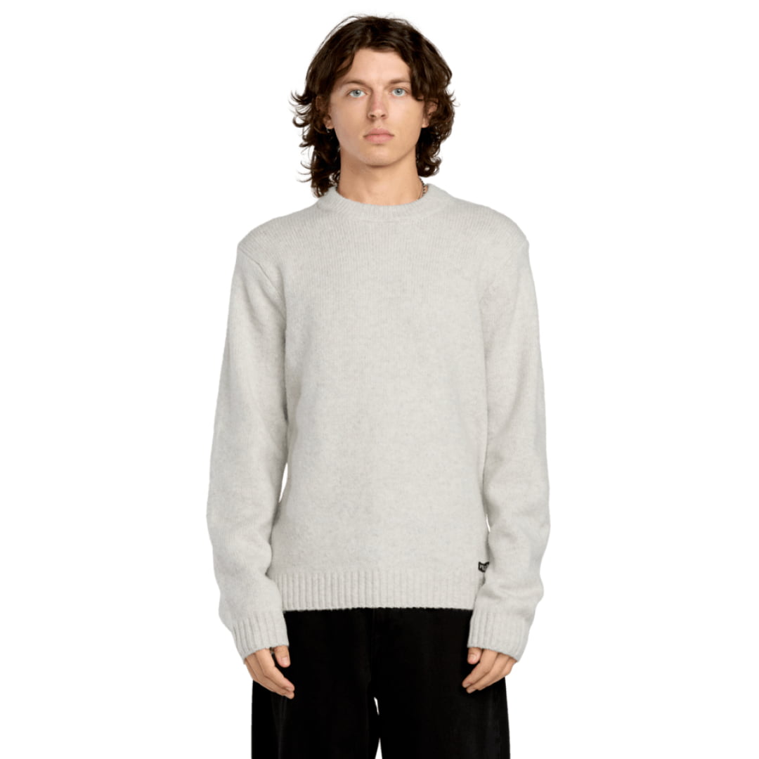 Sweat Col Rond Volcom Edmonder II Dirty White Ii