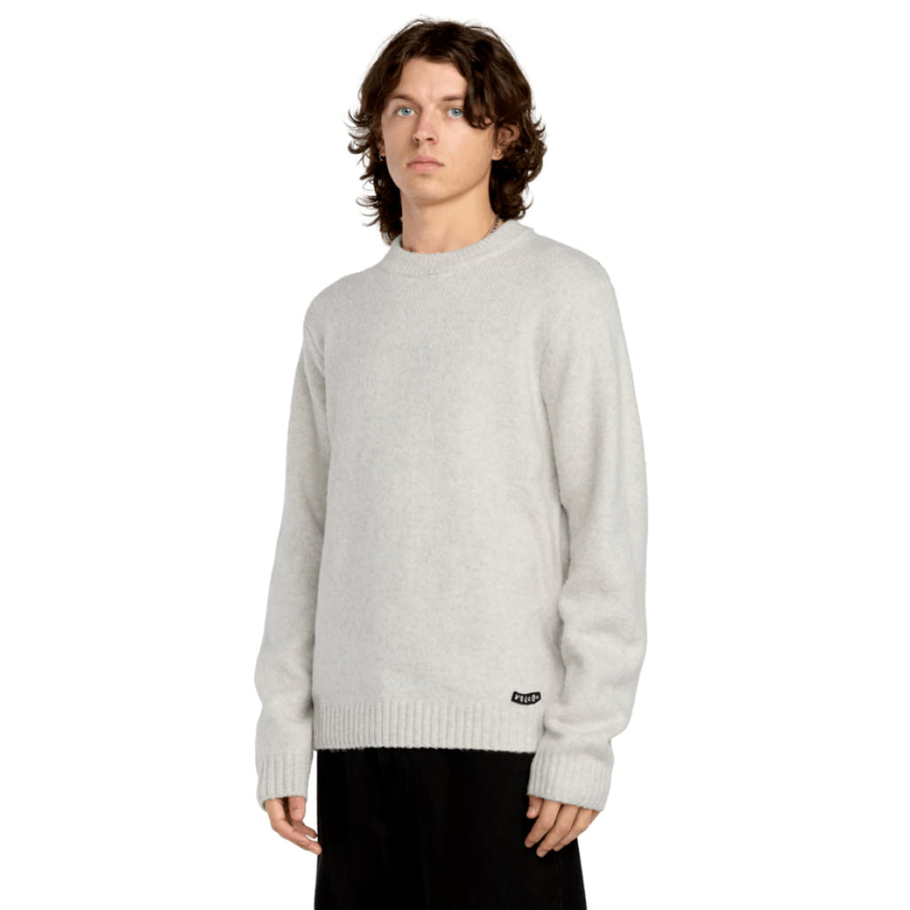 Sweat Col Rond Volcom Edmonder II Dirty White Ii