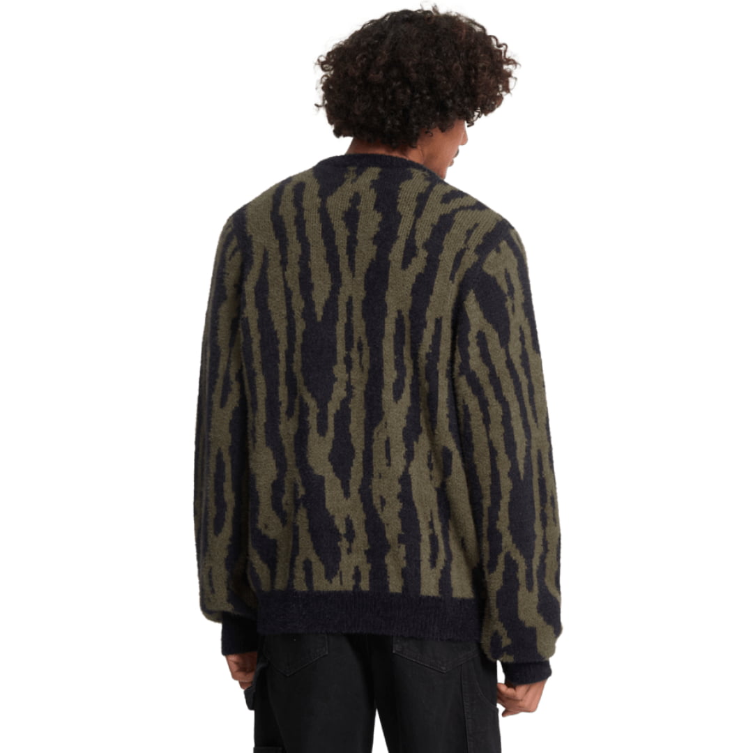 Sweat Col Rond Volcom Wazermoon Black Insidshop.com