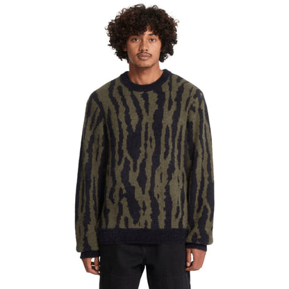 Sweat Col Rond Volcom Wazermoon Black Insidshop.com