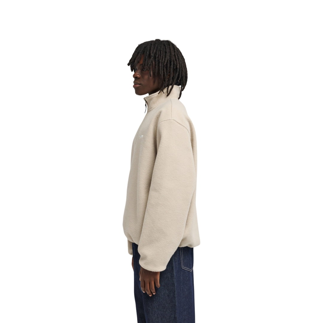 Sweat Element Sefton 1/4 Zip Oatmeal Heather - Insidshop.com