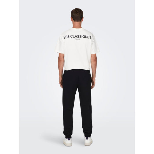SweatPant Only & Sons Onsceres Black - Sweatpant