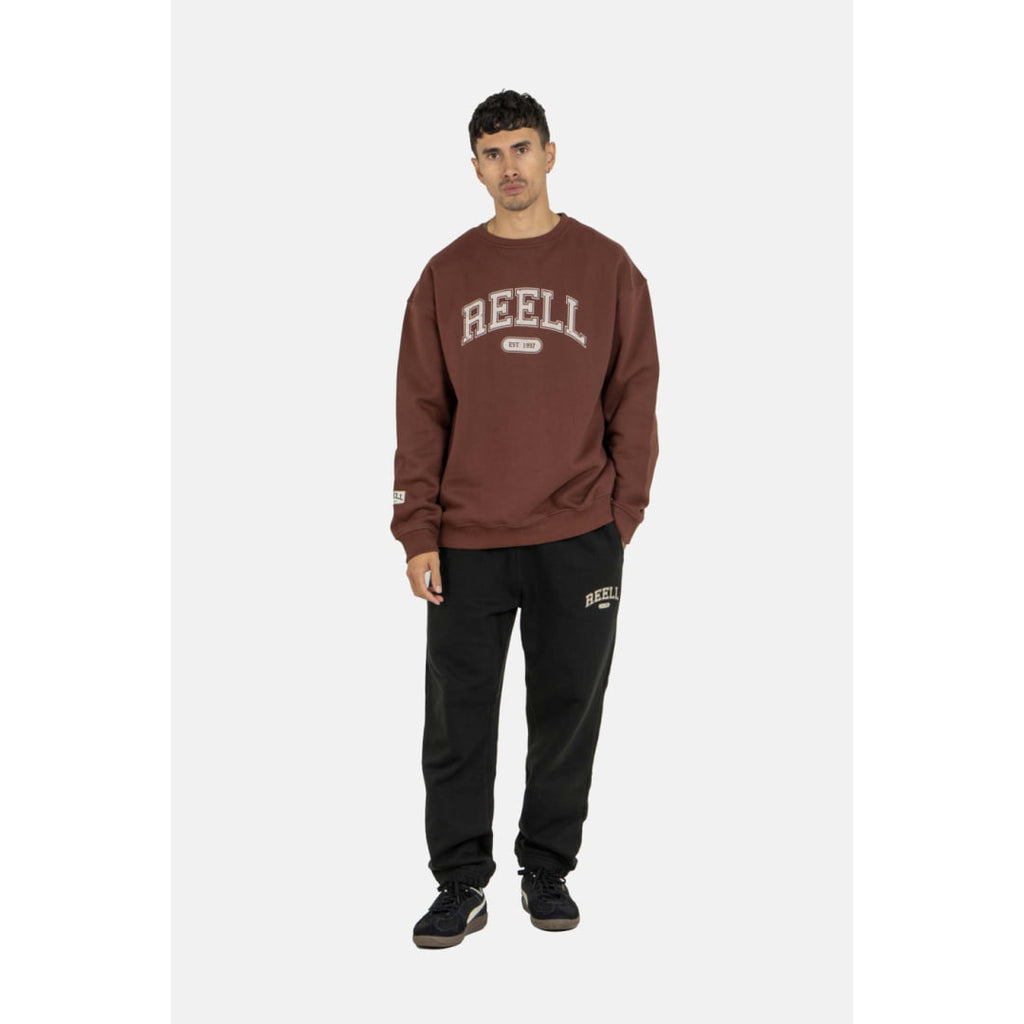 Sweatpant Reell Team Deep Black - Cinder - Insidshop.com