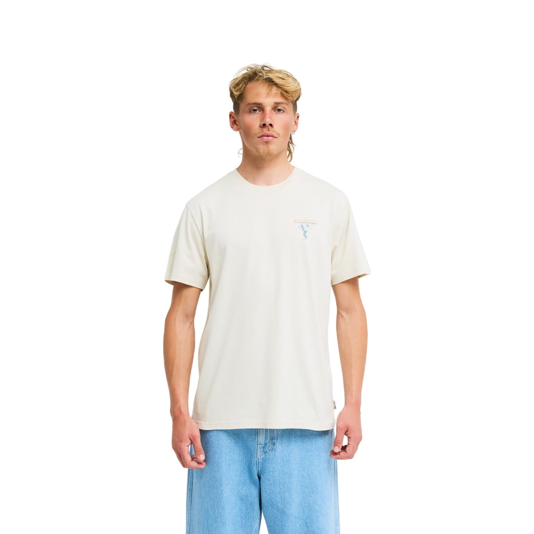 T-shirt Billabong Carry On SS Oatmeal - Insidshop.com