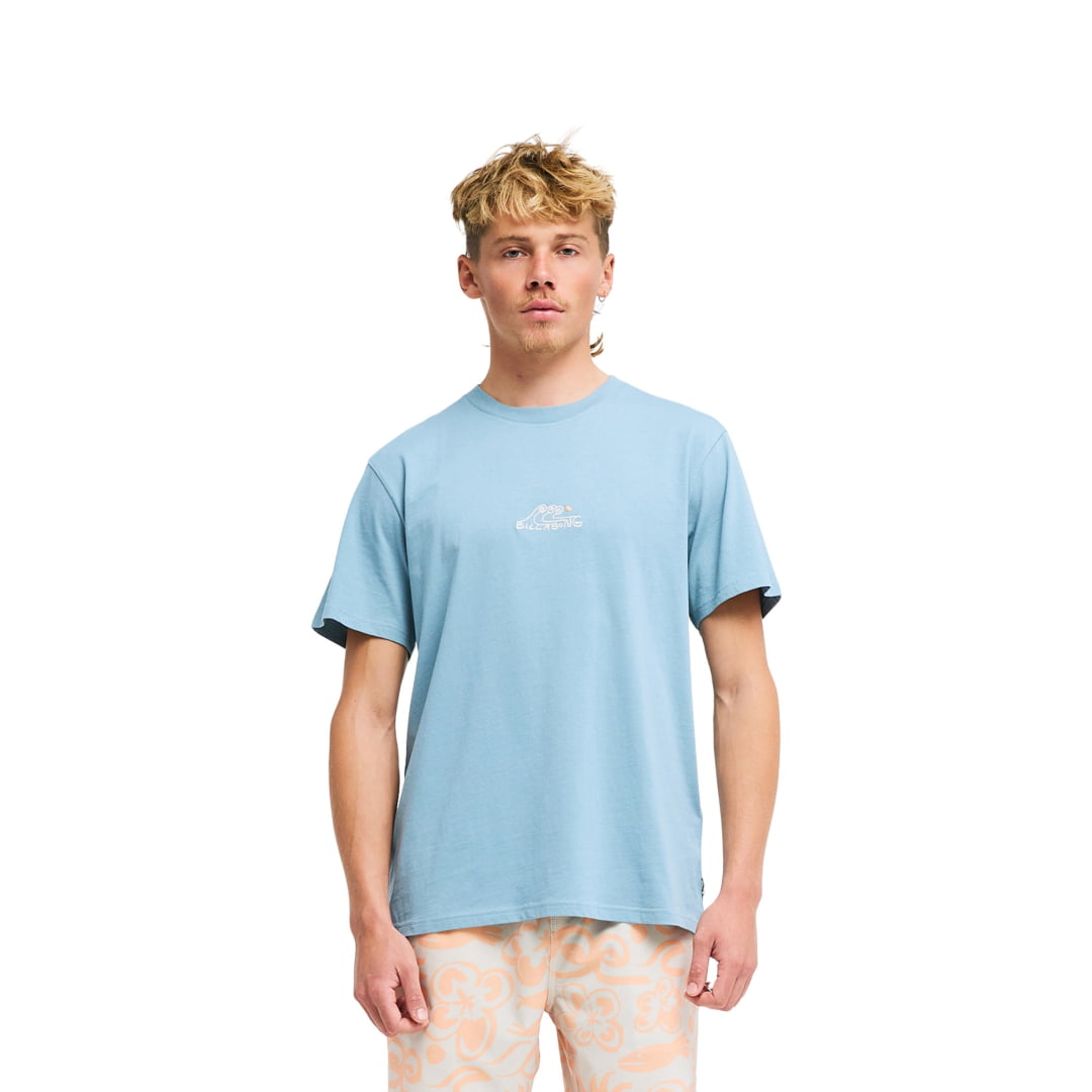 T-shirt Billabong Droppin SS Blue Fog - Insidshop.com
