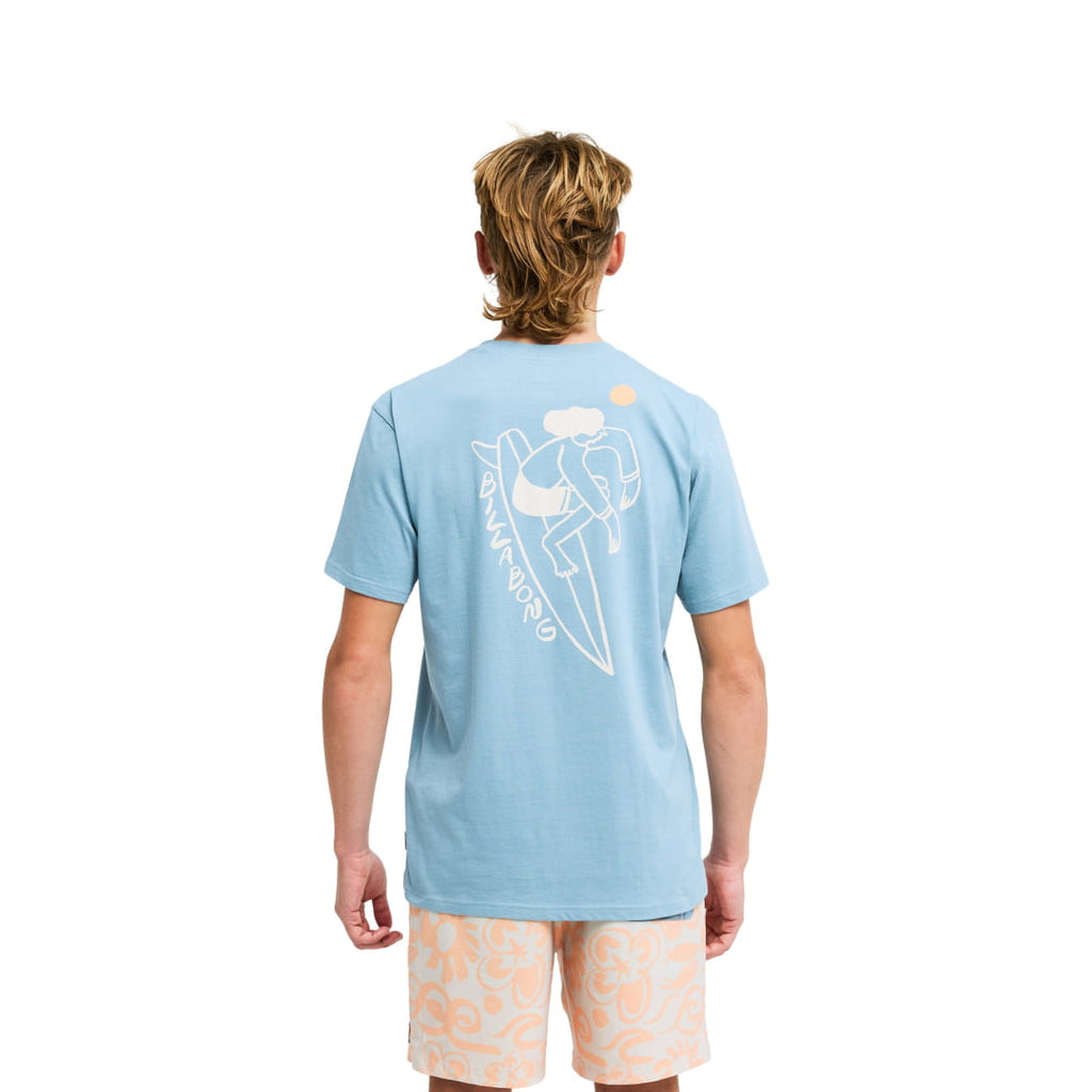 T-shirt Billabong Droppin SS Blue Fog - Insidshop.com