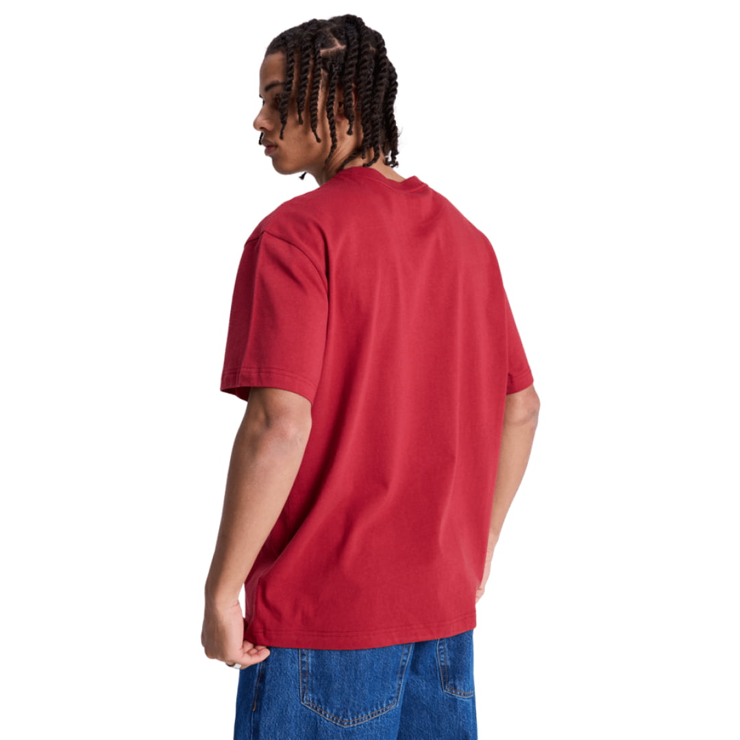 T-shirt DCShoes Elective HSS Brick Red - Dcshoes Hss