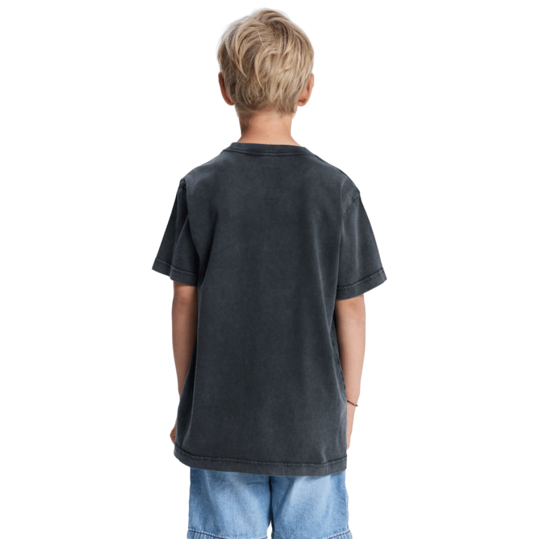 T-shirt DCShoes Skull Storm HSS Boy Black - Dcshoes Hss