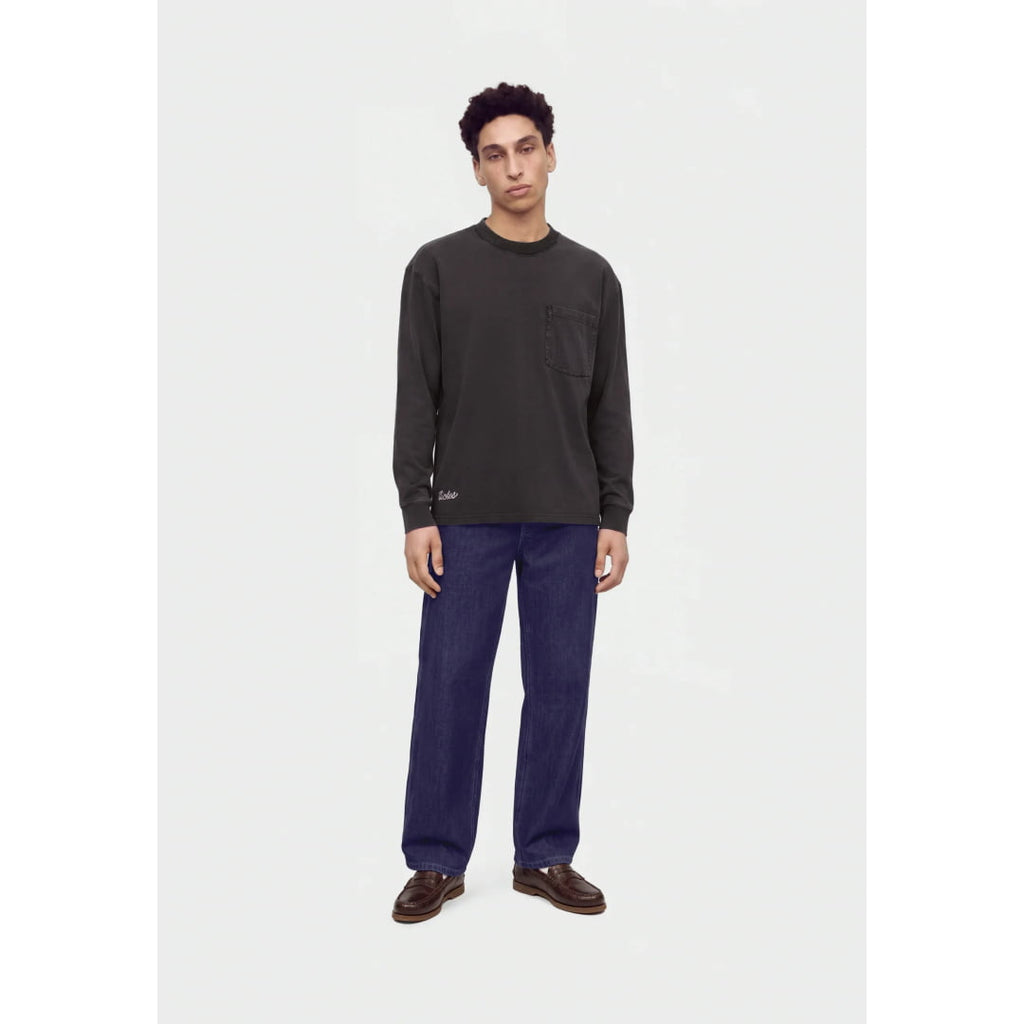 T-shirt Dickies Baker LS Pocket Black - Insidshop.com