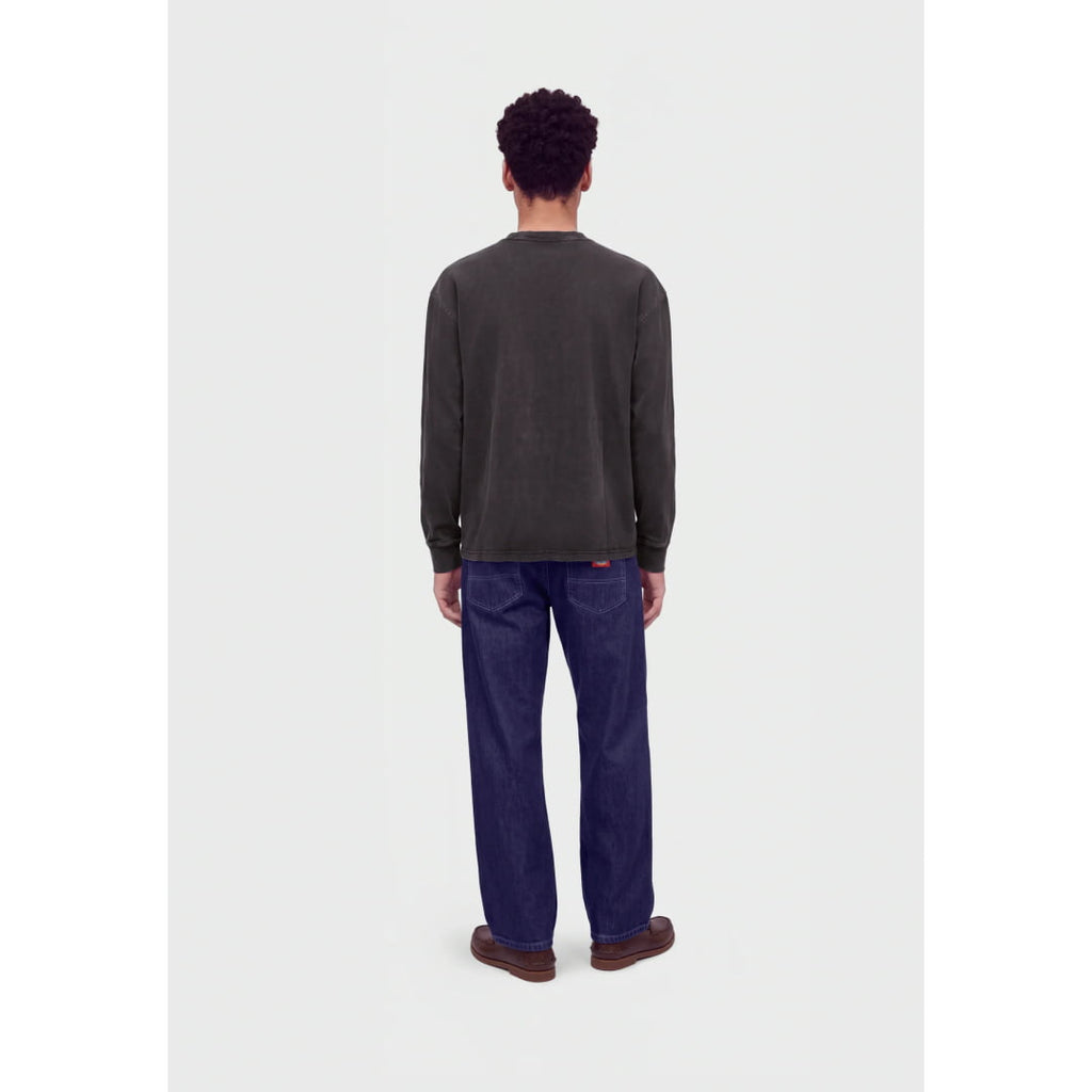 T-shirt Dickies Baker LS Pocket Black - Insidshop.com