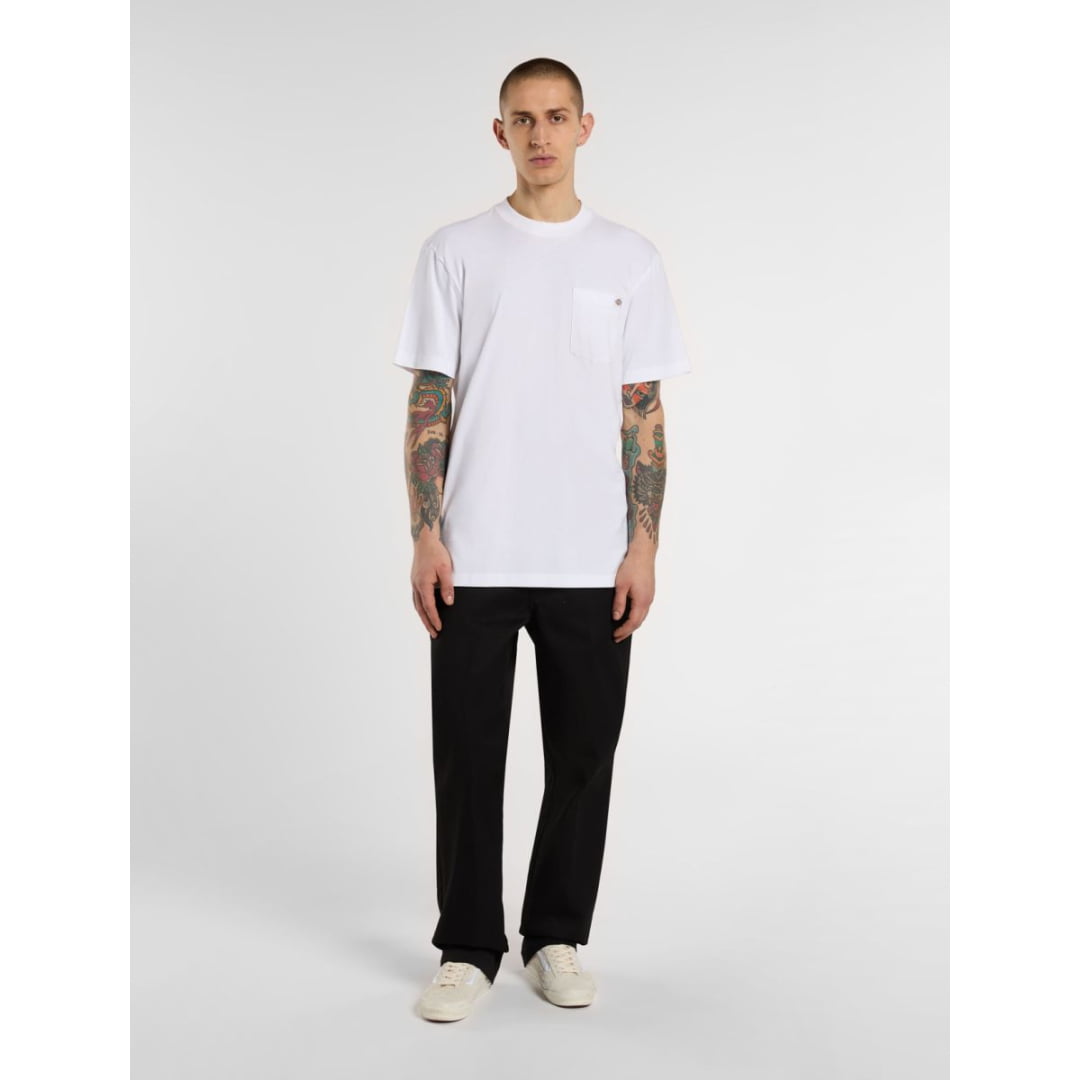 T-shirt Dickies Heavyweight Pocket Relaxed White