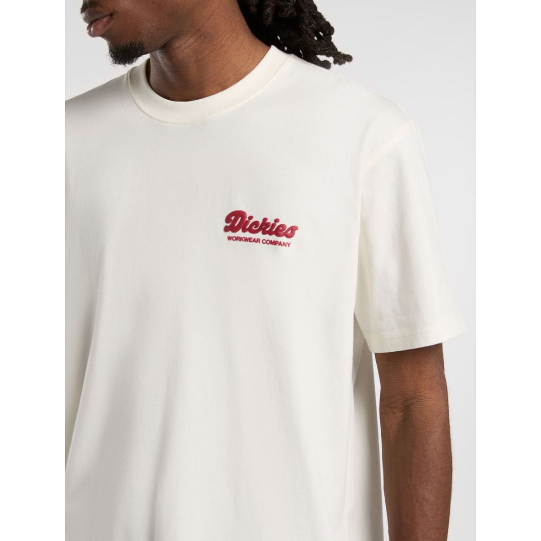 T-shirt Dickies Lewistown Egret - Insidshop.com