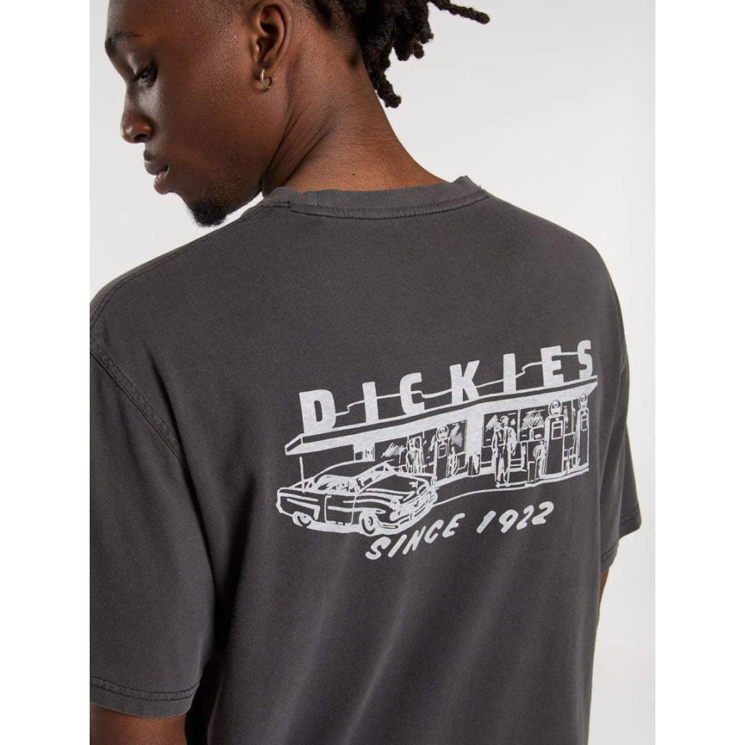 T-shirt Dickies Service Station Black - Insidshop.com