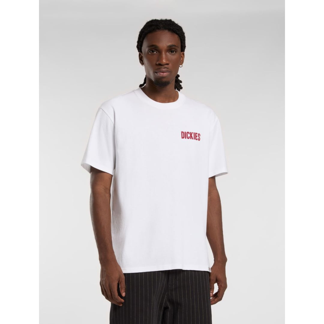 T-shirt Dickies SS Slacks Rally White - Ss - Insidshop.com