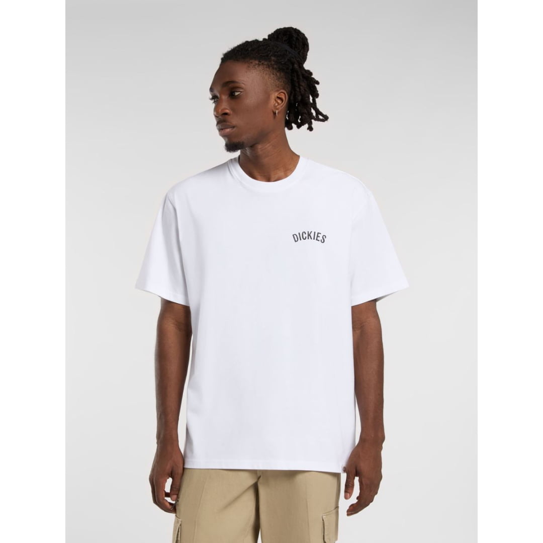 T-shirt Dickies SS Snake White - Ss - Insidshop.com