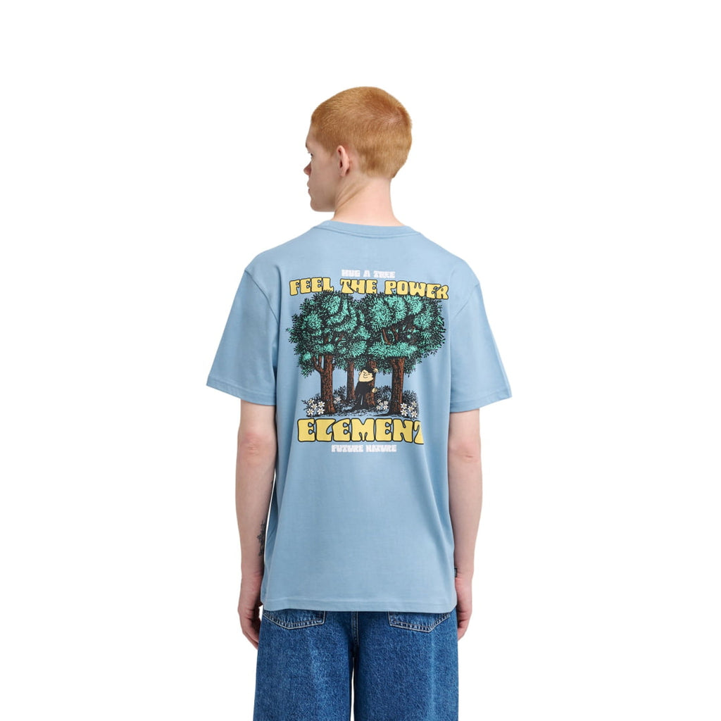 T-shirt Element Feel Power SS Faded Denim - Insidshop.com