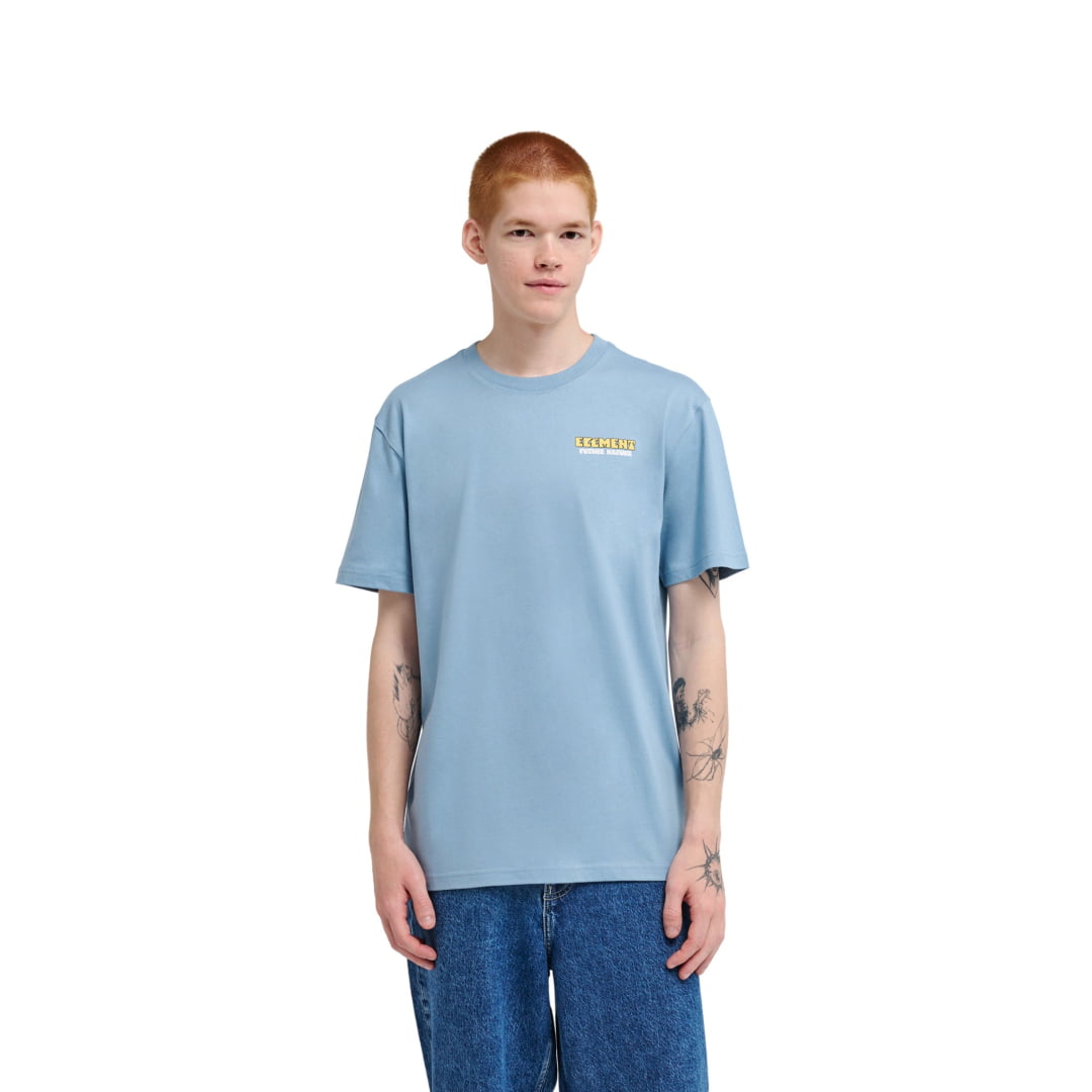 T-shirt Element Feel Power SS Faded Denim - Insidshop.com